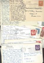 [Liddell Hart, Collection of 45 manuscript postcards, signed and sent by Sir Bas