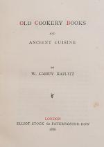 Hazlitt, Old Cookery Books and Ancient Cuisine