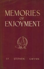 Gwynn, Memories of Enjoyment.