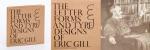 [Gill, The Letter Forms and Type Designs of Eric Gill.