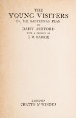 Ashford, The Young Visiters, or Mr. Salteenas Plan.