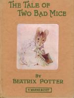 Beatrix Potter, The Tale of Two Bad Mice [with vintage Ephemera advertising leaflet on Beatrix Potter