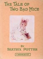 Beatrix Potter, The Tale of Two Bad Mice [with vintage Ephemera advertising leaflet on Beatrix Potter