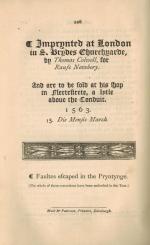 Googe, Eglogs, Epytaphes, and Sonettes 1563.
