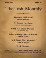 [Russell, The Irish Monthly - No. 838 - April, 1943: Essays included are: Francis MacManus