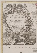 Lotter, Regna Portugallia et Algarbia, cum adjacentibus Hispania Provincus. 
