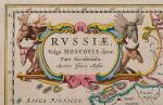Blaeu, Russiae, Vulgo Moscovia dictae, Pars Occidentalis.