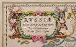 Blaeu, Russiae, Vulgo Moscovia dictae, Pars Occidentalis.