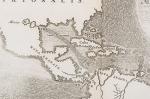 Kircher, Mappa fluxus et refluxus rationes in isthmo Americano