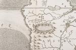 Kircher, Mappa fluxus et refluxus rationes in isthmo Americano