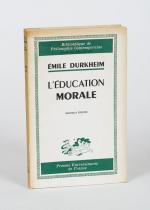 Durkheim, L'Education Morale.