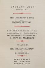 Mathers, The Eastern Anthology- Anthology of Eastern Love.