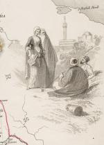Tallis, Turkey in Asia, showing Asia Minor and the Middle East: Damascus (Syria)