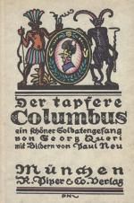 Queri, Der schöne Soldatengesang vom dapfern Kolumbus