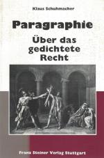 Schuhmacher, Paragraphie.