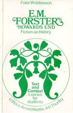 E.M.Forster's Howards End - Fiction as History.