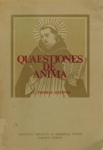 St. Thomas Aquinas - Quaestiones de Anima