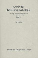 Holm, Archiv für Religionspsychologie / Archive for the Psychology of Religion