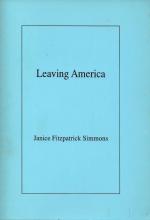 Fitzpatrick Simmons, Leaving America.