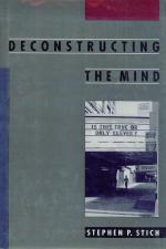 Quine / Stich - Deconstructing the Mind.