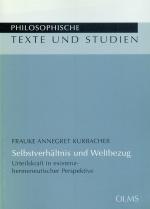 Kurbacher - Selbstverhältnis und Weltbezug.