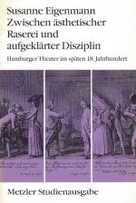 Eigenmann, Zwischen ästhetischer Raserei und aufgeklärter Disziplin.