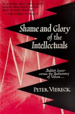 Peter Viereck, Shame and Glory of the Intellectuals –  Babbitt Jr. vs. the Rediscovery of Values