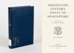 Collection of 9 interesting publications of literary criticism and history regarding William Shakespeare