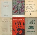 Collection of 12 rare publications of polish 20th century literature. Some publi