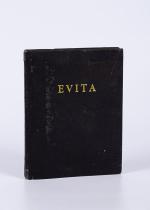Evita – A Cartoon Version by Alan Parker. association copy of Alan Parker’s “Cartoon Version” of his movie “Evita”