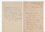 Collection of eight publications by and about Agnes Mary Clerke plus one autographed / signed manuscript – letter by Agnes Clerke.