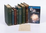 Collection of eight publications by and about Agnes Mary Clerke plus one autographed / signed manuscript – letter by Agnes Clerke.