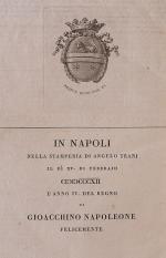 Le Forche Caudine – Illustrate con due Appendici. [Compreso “Prospetto Della Valle Caudina Dalla Parte Della Campania”