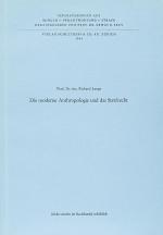 Lange, Sammlung mit 8 Aufsätzen von Richard Lange