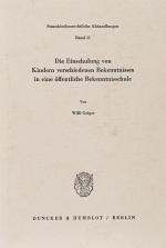 Die Einschulung von Kindern verschiedenen Bekenntnisses in eine öffentliche Bekenntnisschule.
