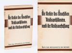 Kleine Sammlung mit drei (3) Publikationen zur Reichsverfassung