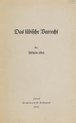 Sammelband mit 7 Aufsätzen und Sonderdrucken des Rechtshistorikers Wilhelm Ebel. 