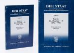 Grawert, Der Staat - Register der Jahrgänge 1-35 (1962-1996).