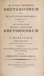 Cicero, Opera quae supersunt omnia ac deperditorum fragmenta