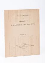 Boole, Of Propositions numerically definite. [Original Offprint].