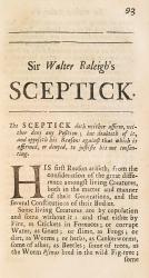 Raleigh, Sammelband of Writings by Sir Walter Raleigh: Remains of Sir Walter Raleigh : Maxims of State