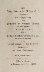 [Richard Parker] – Die schwimmende Republik. [‘The Floating Republic’]