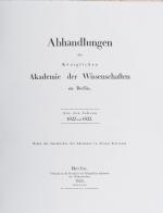 Friedrich Carl von Savigny, Über den Römischen Colonat / Über die Römische Steuerverfassung unter den Kaisern.