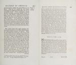 [Cork Print – 18th century] Robertson, The History of America.