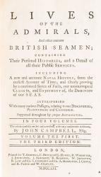 John Campbell, Lives of the Admirals, And other eminent British Seamen