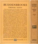 Thomas Mann - Buddenbrooks - First American Edition in stunning condition with a
