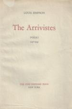 Simpson, The Arrivistes - Poems 1940-1949.