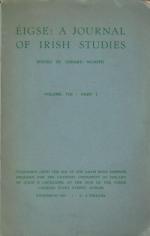 Murphy, Éigse : A journal of Irish studies - Volume VIII, Part I.