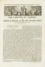 Lady Mary Wortley Montagu / Westmacott, The Gazette of Fashion, and Magazine of The Fine Arts and Belle Lettres