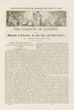 Lady Mary Wortley Montagu / Westmacott, The Gazette of Fashion, and Magazine of The Fine Arts and Belle Lettres